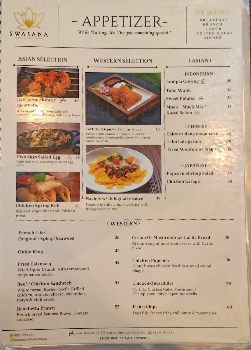 SWASANA COFFEE AND FOOD HOUSE MEDAN Menu - Image 4